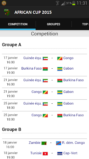 【免費運動App】Coupe Afrique 2015-APP點子