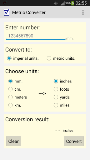 Metric Converter