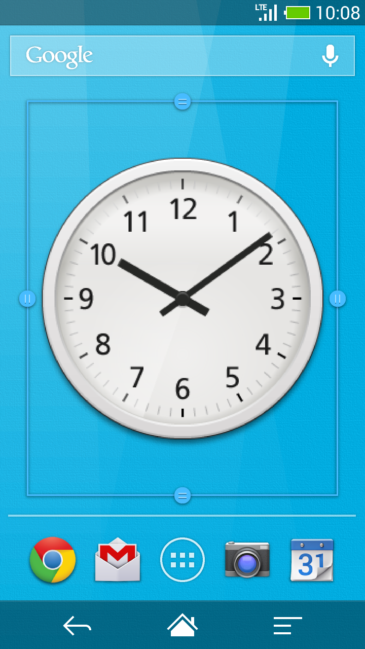 Me Clock widget-Analog&amp;Digital Screen 3
