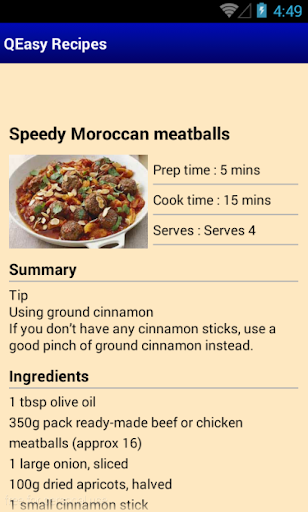 免費下載生活APP|QEasy Recipes : Quick and Easy app開箱文|APP開箱王