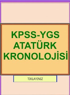 Free Download KPSS YGS ATATÜRK KRONOLOJİSİ APK for Android