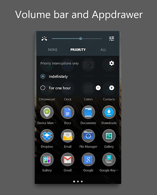DarkMTRL Thyrus CM12 13 Theme v6.6
