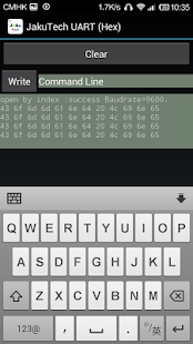 Android USB to Serial OTG Hex