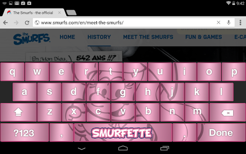Smurfette Keyboard Screenshots 2