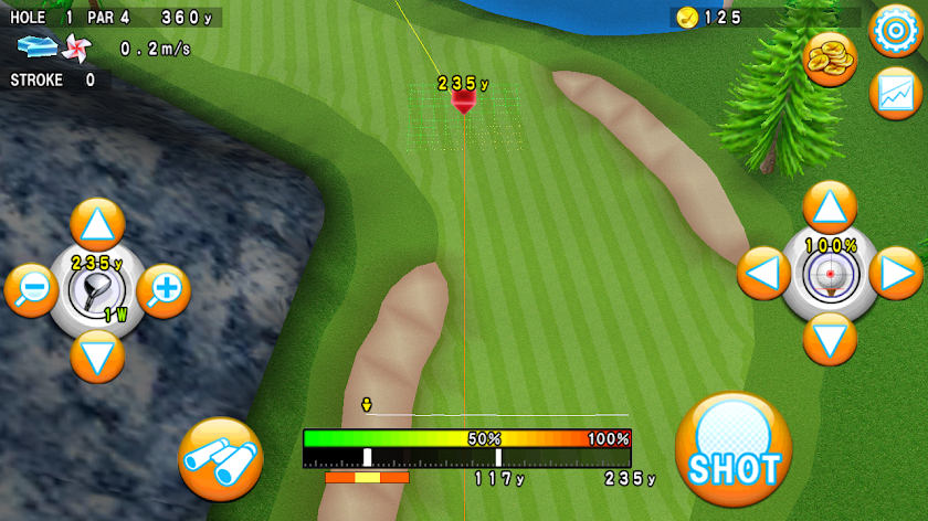 ゴルフモデラ♪Golfコースも作れる無料ゴルフゲームアプリ Screen 3