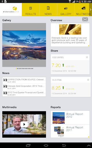 【免費財經App】Eldorado Gold IR-APP點子