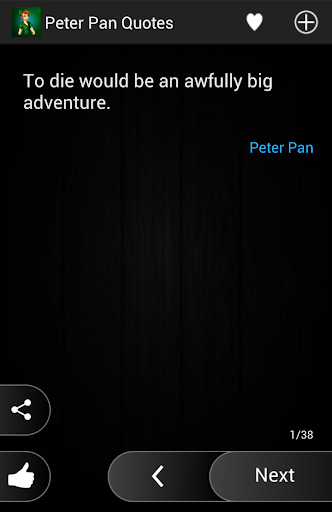 Peter Pan Quotes