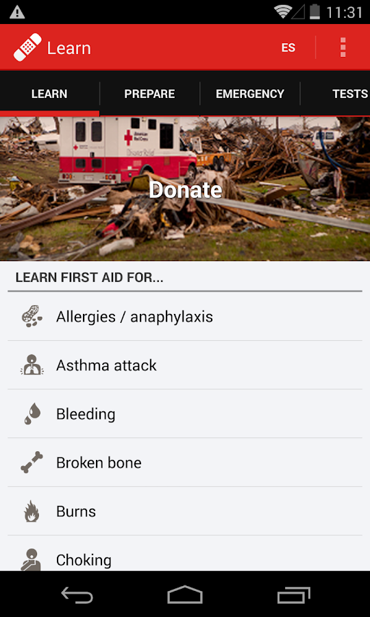 First Aid American Red Cross Android Apps on Google Play