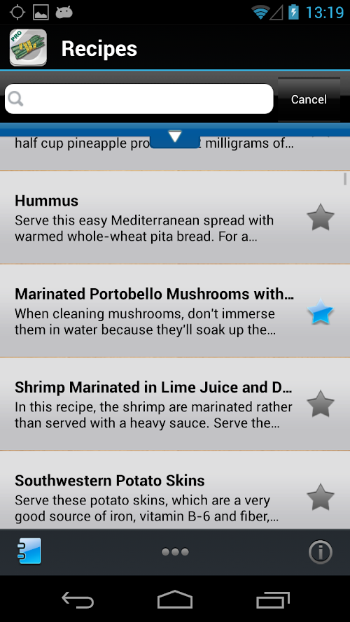 Android application Dash Diet Pro screenshort