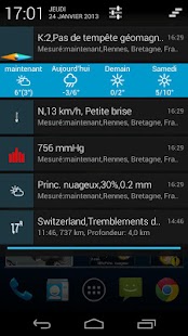  eWeather HD: Météo, Baromètre – Vignette de la capture d'écran  