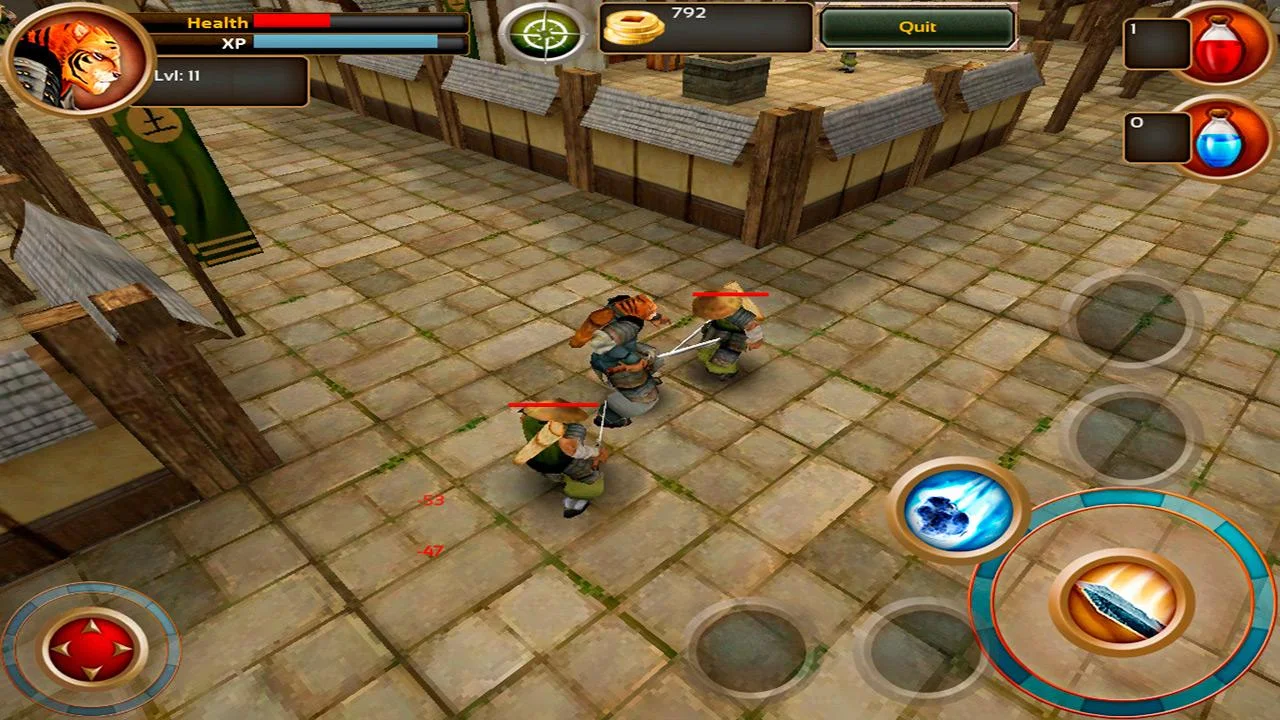 Samurai Tiger - screenshot