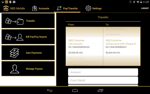 NBS Mobile Banking Screenshots 2