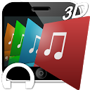 iSense Music - 3D Music Player mobile app icon
