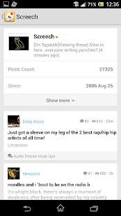 Tapatalk - screenshot thumbnail