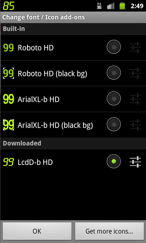 BN Pro LcdD-b HD Text Screen 3