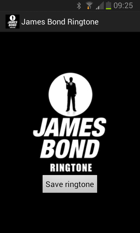 James Bond Ringtone Screen 1