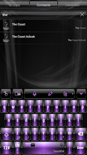 Dusk Purple TouchPal Theme