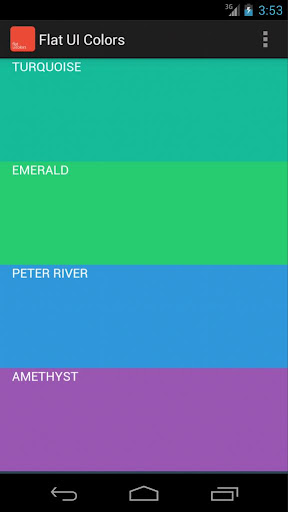 Flat UI Colors