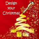Christmas frame icon