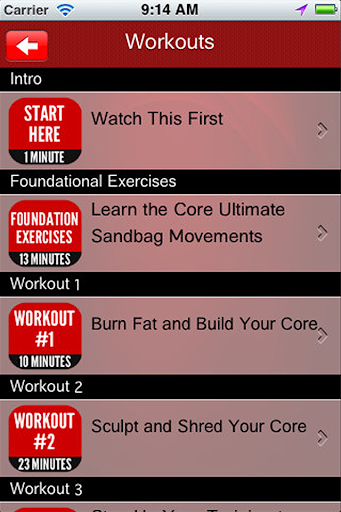 【免費健康App】Ultimate Sandbag Workouts-APP點子