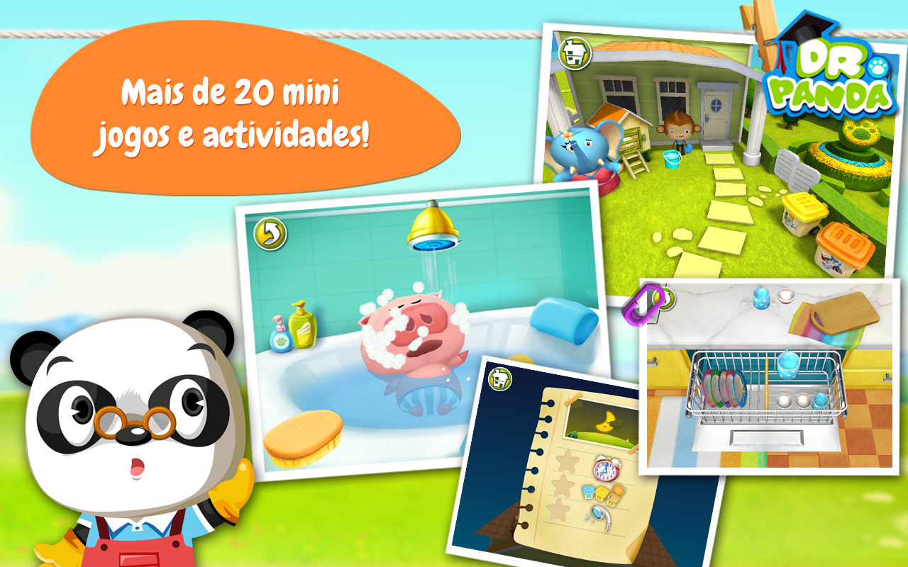   Dr. Panda Casa: captura de tela 