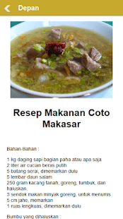 Free Download Resep Masakan Sulawesi Selatan APK for Android