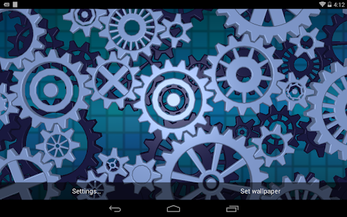 Free Download Gears 3D Live Wallpaper APK for Android