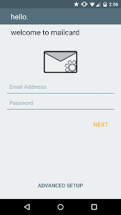 Free Download Mailcard : Exchange email app APK for Android