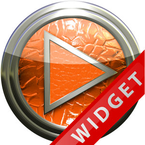 Poweramp Widget Orange Leather Mod apk latest version free download