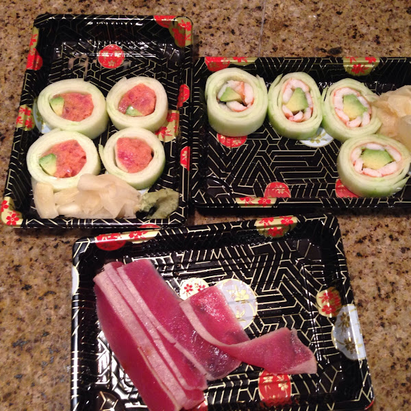 My gluten free/paleo sushi! ;)
