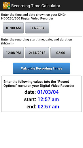 【免費工具App】Recording Time Calculator-APP點子