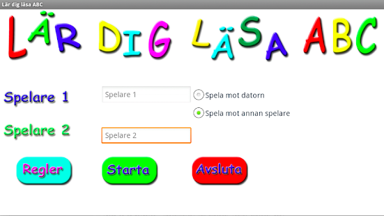 Lär dig ABC - Spel på svenska Screenshots 8