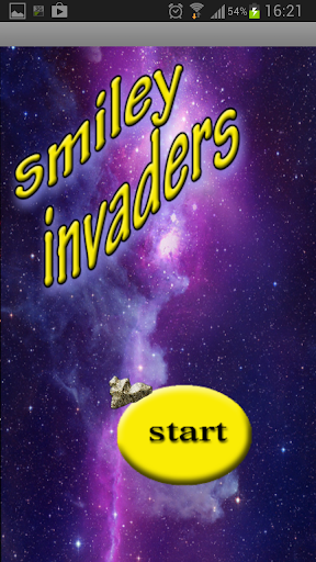 Smiley space invaders