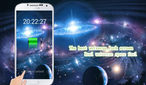 【免費生活App】Universe Space Lock Screen-APP點子