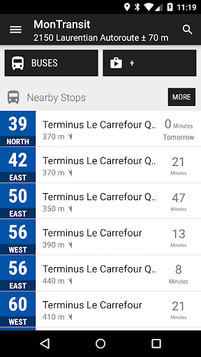 Laval STL Bus - MonTransit