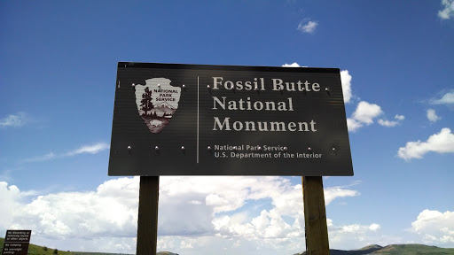 Fossil Butte National Monument North Entrance