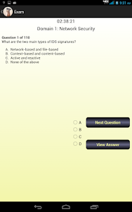 Security+ Evaluator Screenshots 1