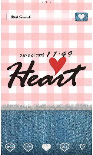 Gingham Heart for[+]HOME