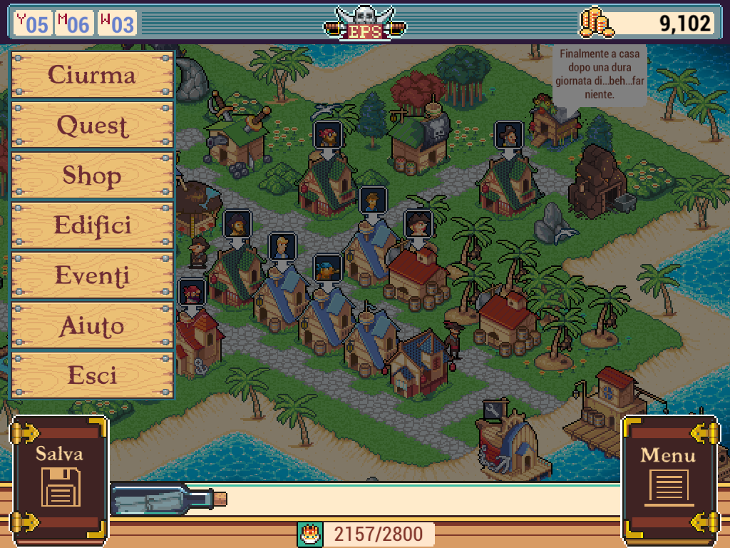 Android application Epic Pirates Story screenshort