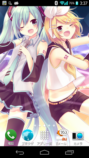 Vocaloid Live Wallpaper Miku