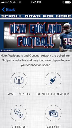 【免費運動App】New England Football STREAM+-APP點子