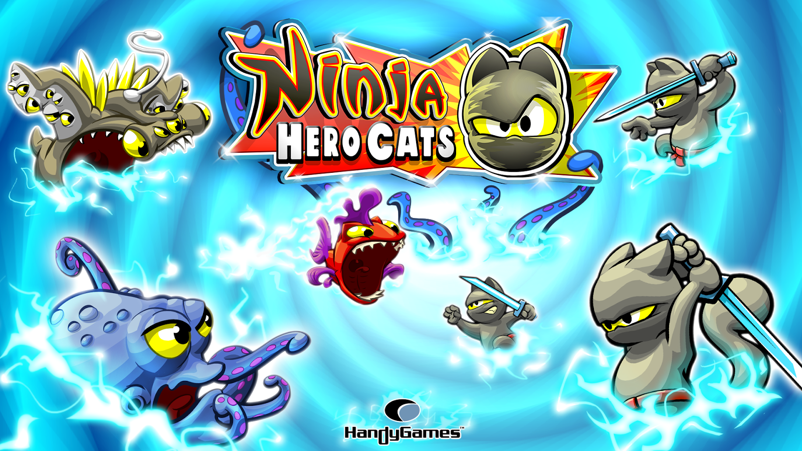 Ninja Hero Cats - screenshot