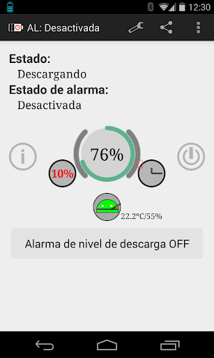 Battery Full Alarm