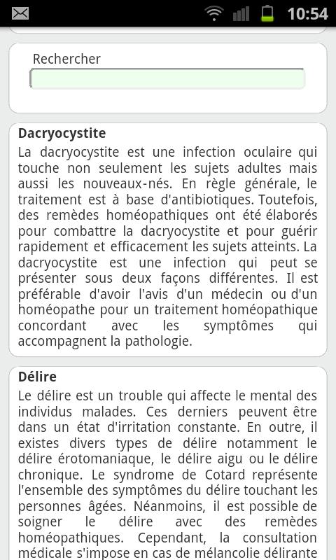 Guide Homéopathie Screen 2