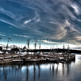 Tall Ships Montreal Old Port by Flavio Mini - Transportation Other