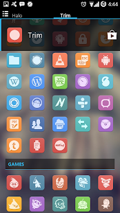 Free Trim Go Apex Nova Icon Theme APK for Android