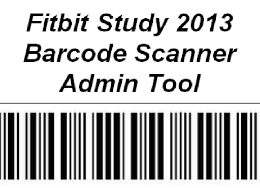 FitbitStudy2013 Admin