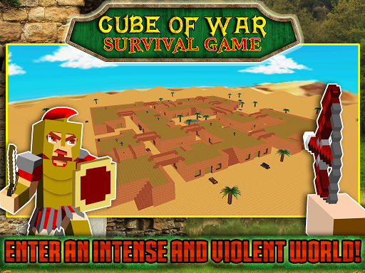 【免費街機App】Cube Of War Survival Game-APP點子