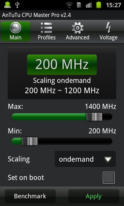 AnTuTu CPU Master Pro Screen 1