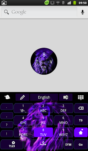 【免費個人化App】Neon Lion Keyboard-APP點子